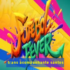 trans acompanhante santos